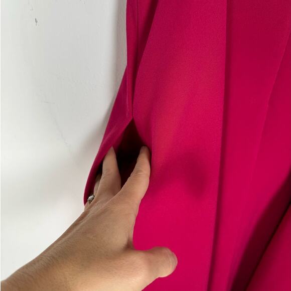 Black Halo Barbie Pink Sweetheart Babydoll Designer Demure Glam Formal Dress 10 - Picture 10 of 13